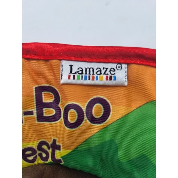 Lamaze Peek A Boo Forest Fabric Book - Picture 5 of 6